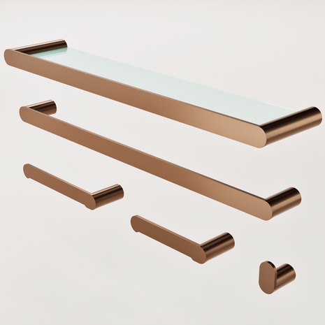 Bathroom Hardware Towel Rail Set 5 Pieces