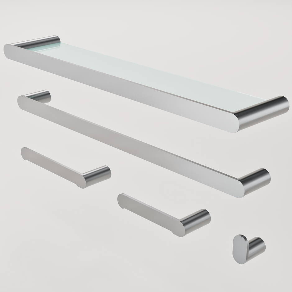 Bathroom Hardware Towel Rail Set 5 Pieces